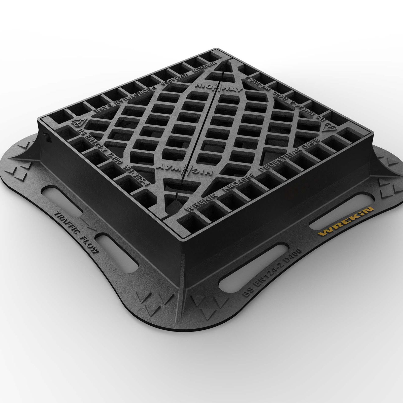 D400 Gully Grates Pedestrian Gully Grate Wrekin